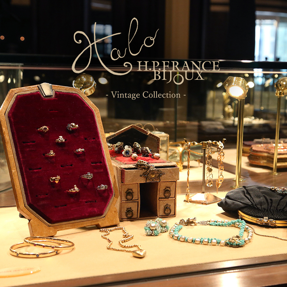 イギリス ヴィンテージ アンティーク アッシュペーフランス ビンテージ 英国 H.P.FRANCE BIJOUX VINTAGE ｜ Halo H.P.FRANCE BIJOUX｜H.P.FRANCE